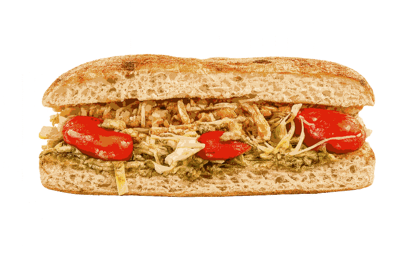 Focaccia kjúklingur